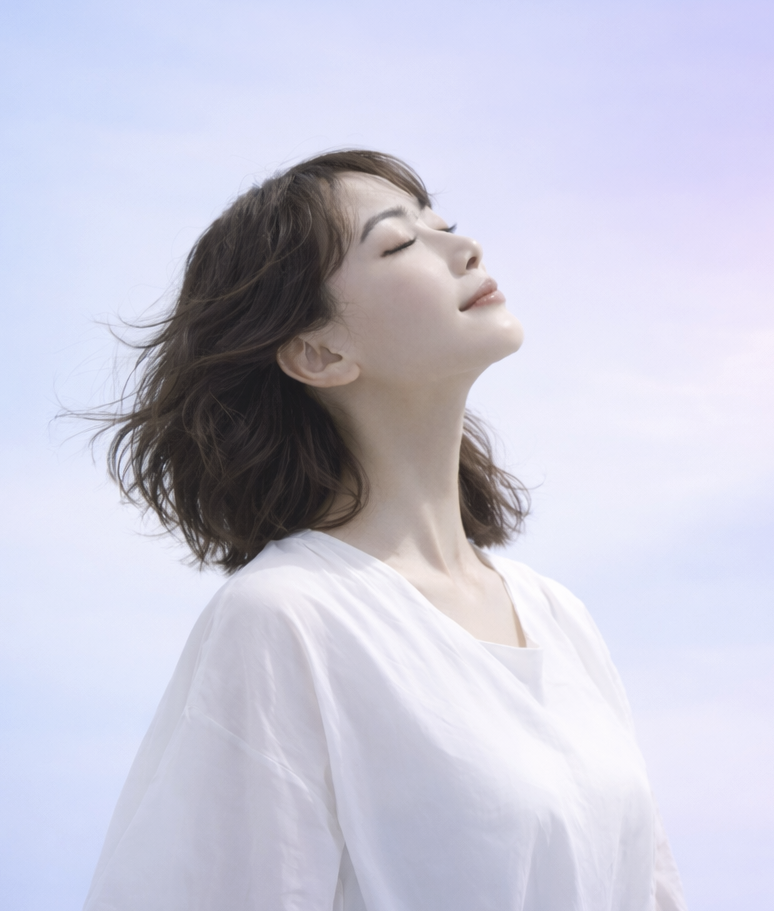 兩人相伴坐在窗邊交談